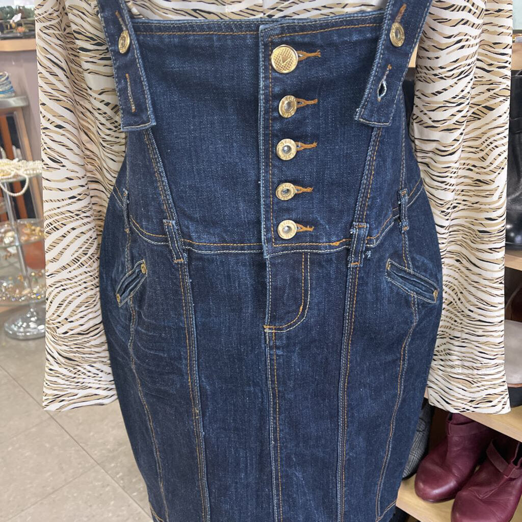 white christmas dresses Stradivarius Denim Dress 40 – Rikochet Resale Online