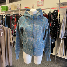 Load image into Gallery viewer, Lululemon striped zip up scuba 12