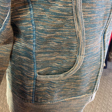 Load image into Gallery viewer, Lululemon striped zip up scuba 12