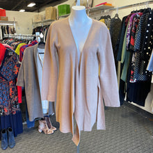 Load image into Gallery viewer, Babaton wool blend side tie cardi M