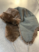 Load image into Gallery viewer, Daniele Meucci real rabbit fur lined hat