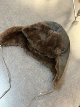 Load image into Gallery viewer, Daniele Meucci real rabbit fur lined hat