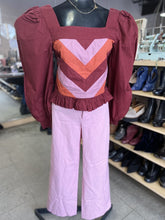 Load image into Gallery viewer, Anthropologie Love The Label Top Long Sleeve M NWT