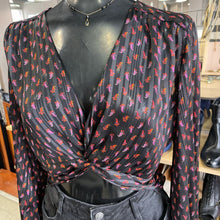 Load image into Gallery viewer, Zara sheer top S NWT