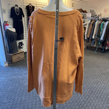 Load image into Gallery viewer, Free People distressed crewneck M/L