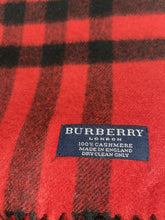 Load image into Gallery viewer, Burberry Cashmere Scarf