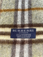 Load image into Gallery viewer, Burberry Cashmere Scarf