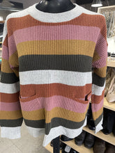 Load image into Gallery viewer, Madewell Striped Knit Sweater S