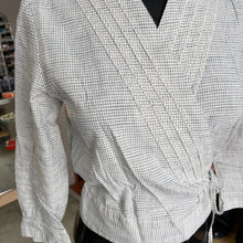 Load image into Gallery viewer, Ines De La Fressange Uniqlo Wrap Top long sleeve S
