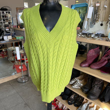 Load image into Gallery viewer, Sunday Best Cable Knit Sweater Vest Winston S NWT
