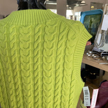 Load image into Gallery viewer, Sunday Best Cable Knit Sweater Vest Winston S NWT