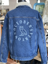 Load image into Gallery viewer, OVO Lined Denim Jacket L (unisex)