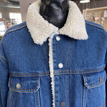 Load image into Gallery viewer, OVO Lined Denim Jacket L (unisex)
