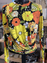 Load image into Gallery viewer, Zara Floral Top Long sleeve S