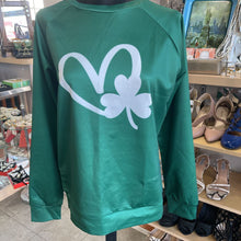 Load image into Gallery viewer, Heart Shamrock Top L
