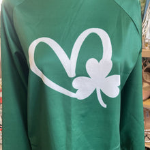 Load image into Gallery viewer, Heart Shamrock Top L