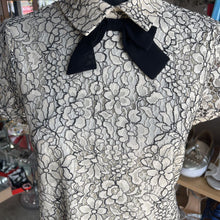 Load image into Gallery viewer, Karl Lagerfeld Top Lace overlay 2