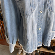 Load image into Gallery viewer, Zara denim jacket NWT L