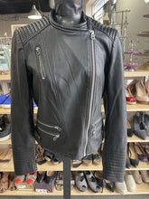 Load image into Gallery viewer, Zara Pleather Jacket L