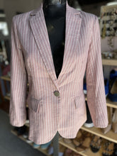 Load image into Gallery viewer, Vimly Striped Blazer M