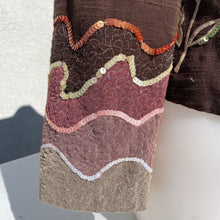 Load image into Gallery viewer, Entice Sequin embroidered vintage blazer M