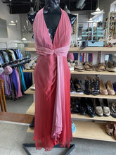Load image into Gallery viewer, ABS Silk Halter Dress 6