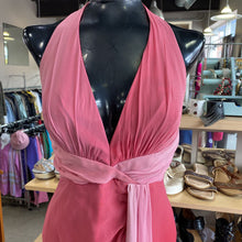 Load image into Gallery viewer, ABS Silk Halter Dress 6