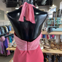 Load image into Gallery viewer, ABS Silk Halter Dress 6