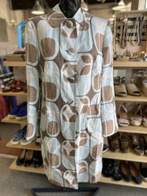 Load image into Gallery viewer, Bandolera Vintage Linen Coat UK 18