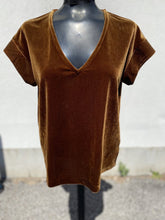 Load image into Gallery viewer, icone velour top XS