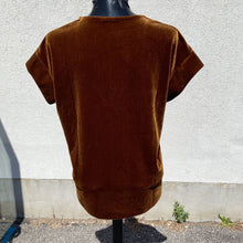 Load image into Gallery viewer, icone velour top XS