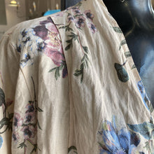 Load image into Gallery viewer, Bellambra Floral Linen Cardigan L