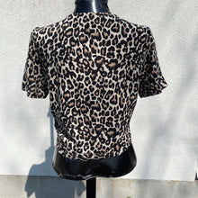 Load image into Gallery viewer, Vero Moda Cheetah Print Top NWT S