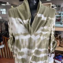 Load image into Gallery viewer, Neon Buddha tie dye top M