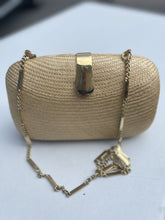 Load image into Gallery viewer, Vintage straw clutch