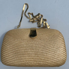 Load image into Gallery viewer, Vintage straw clutch