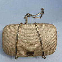 Load image into Gallery viewer, Vintage straw clutch