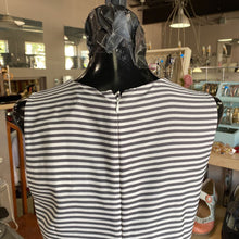 Load image into Gallery viewer, Ann Taylor Striped Faux wrap top 8