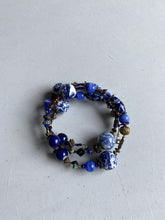 Load image into Gallery viewer, Multi bead wrap bracelet