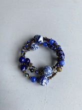 Load image into Gallery viewer, Multi bead wrap bracelet