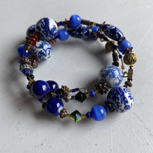 Load image into Gallery viewer, Multi bead wrap bracelet