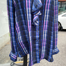 Load image into Gallery viewer, Banana Republic Dillon plaid top M