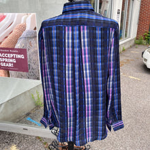 Load image into Gallery viewer, Banana Republic Dillon plaid top M