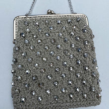 Load image into Gallery viewer, Silver mesh clutch (made in Italy)
