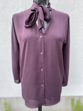 Load image into Gallery viewer, Babaton tie neck top XXS