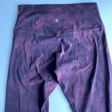 Load image into Gallery viewer, Lululemon tie dye leggings 10