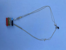 Load image into Gallery viewer, Anne-Marie Chagnon rectangle stones necklace