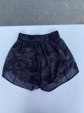 Load image into Gallery viewer, Lululemon camo lined shorts 4