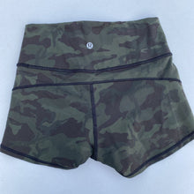 Load image into Gallery viewer, Lululemon camo print shorts 6