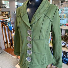 Load image into Gallery viewer, Neon Buddha Button Up Cardigan S